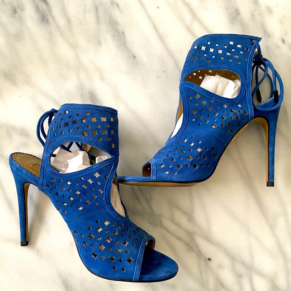 ❣️Gorgeous Aquazurra Tie Sandals 36❣️